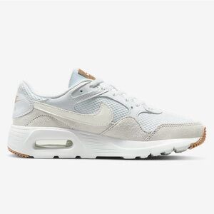 Nike Air Max SC White and Cream Air Max Sneakers with Air Cushioning